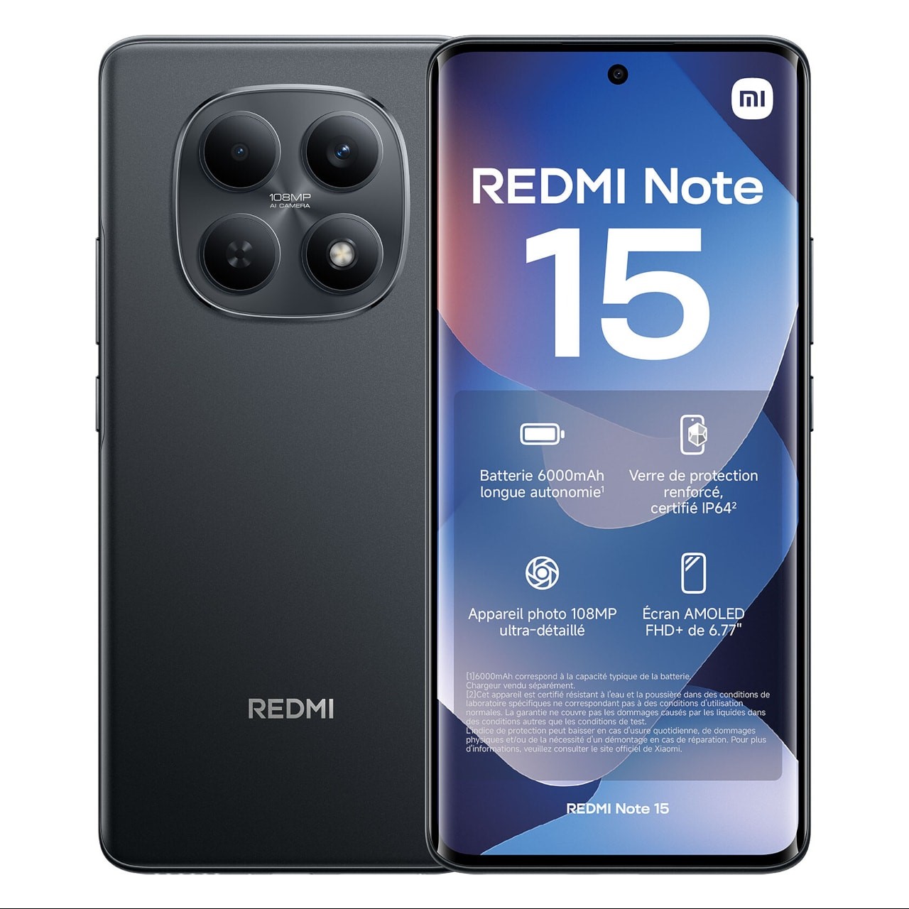 xiaomi-redmi-note-15-4g-black-697dc7d01f7be142ad6545ce گوشی موبايل شیائومی مدل Redmi Note 15 4G ظرفیت 256 گیگابایت رم 8 گیگابایت | Xiaomi Redmi Note 15 4G 256/8GB - Image 1